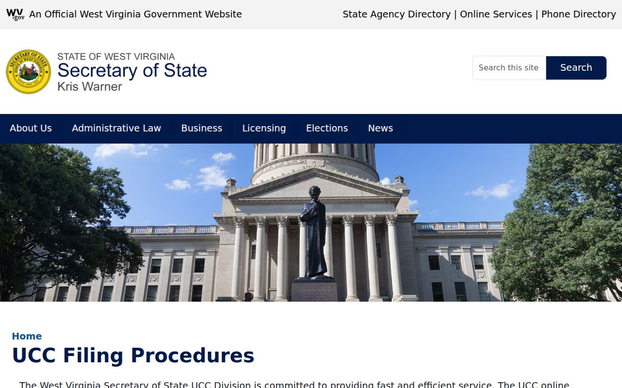 Grant County deed records research distinction between Clerk land instruments and state UCC search